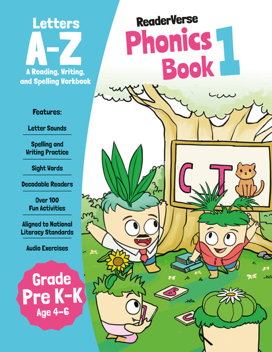 ReaderVerse Phonics 1: Letters A-Z