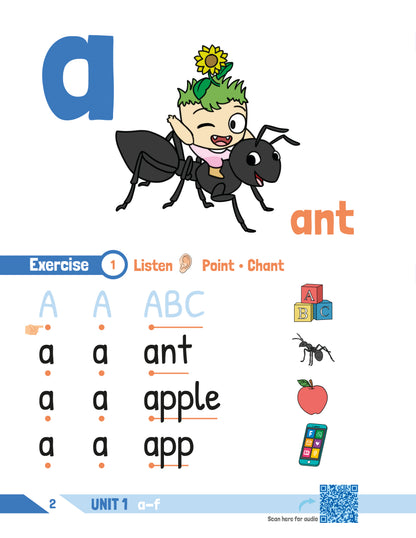 ReaderVerse Phonics 1: Letters A-Z